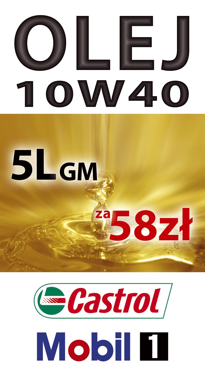 Olej 10w40 GM